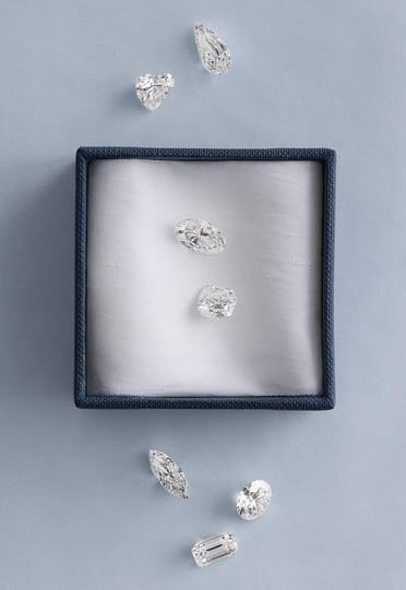 Blue Nile loose diamonds collection